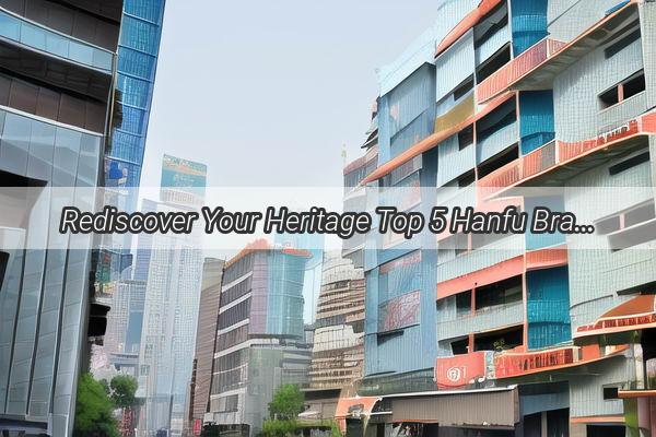 Rediscover Your Heritage Top 5 Hanfu Brands in Guangzhou That Will Make You Feel Like a Royal